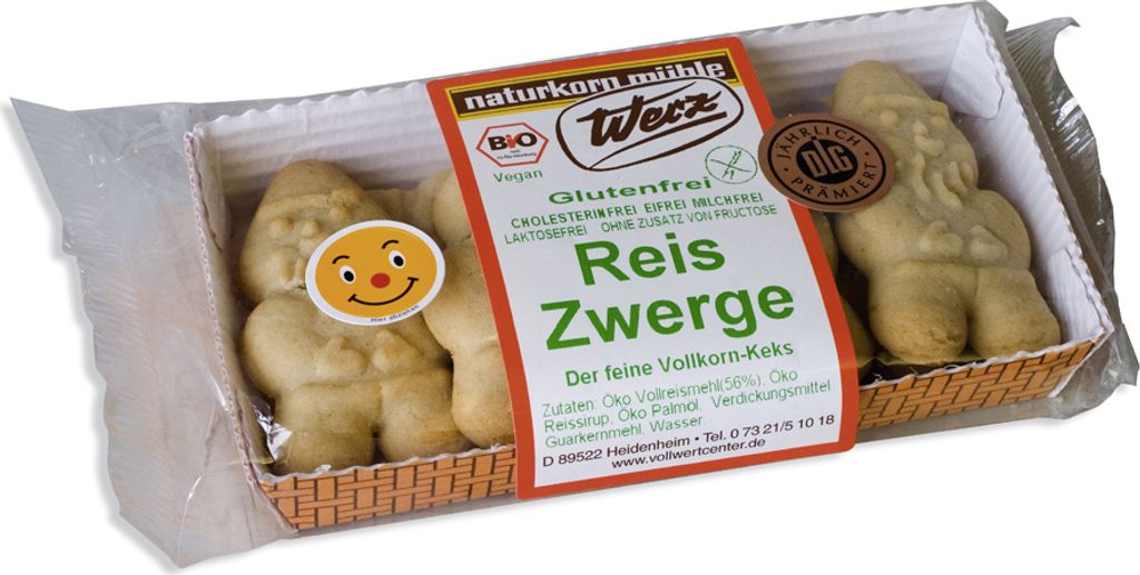 naturkorn mühle Werz - Reis-Zwerge glutenfrei - 125g