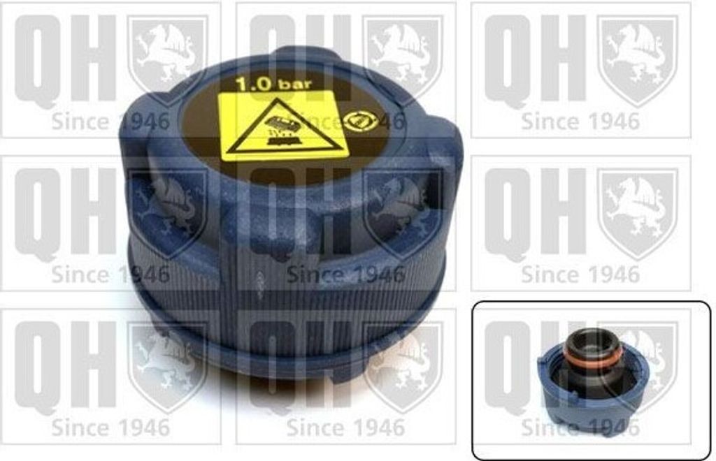 QUINTON HAZELL FC569 Verschlussdeckel Kühlmittelbehälter für IVECO Daily VI Kastenwagen DAILY VI Pritsche/Fahrgestell DAILY V Kasten/Kombi