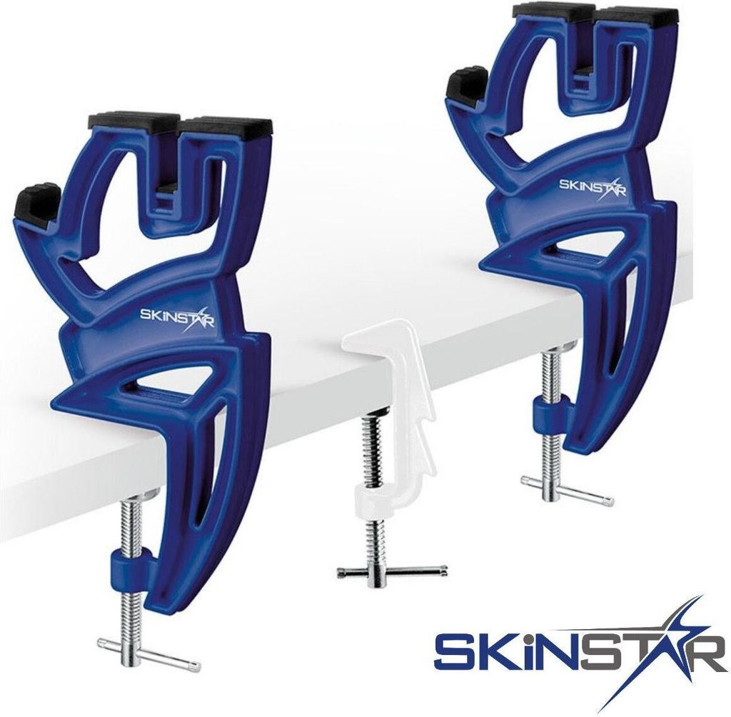 Skinstar Course Ski Vise – Étau Portes-skis World Cup, Ouverture 70-100mm, Pour Ski Alpin, Freeride, Back-country – Fabriqué En Italie