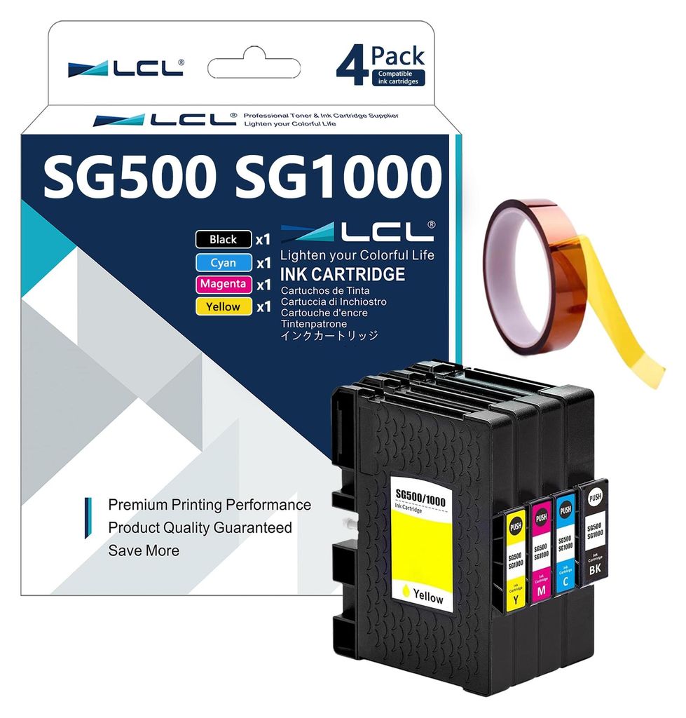 Sublimations-Tinte 4er-Pack für SG500/SG1000, 60+40 ml