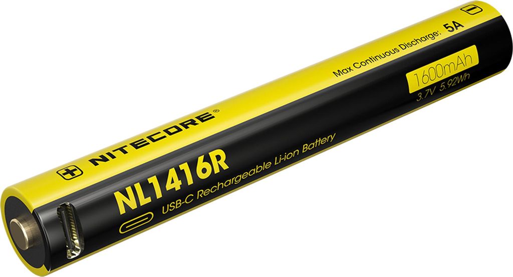 Akumulator litowo-jonowy Nitecore 3,7 V 1600 mAh 2x 14500 Zdjęcie produktu 
