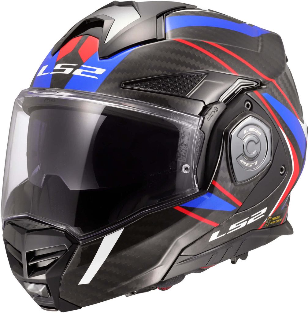 Kask z klapką LS2 FF901 Advant X Carbon Future II, Zdjęcie produktu 