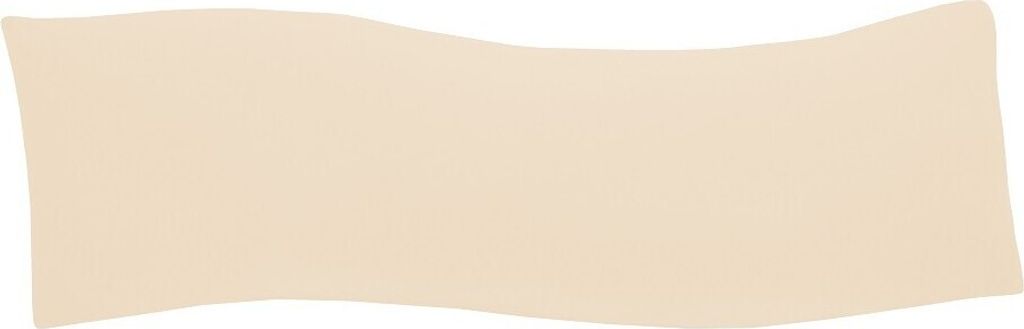 Bezug Billerbeck Sinus Seitenschläferkissen 30x130 cm : Farbe - Natur