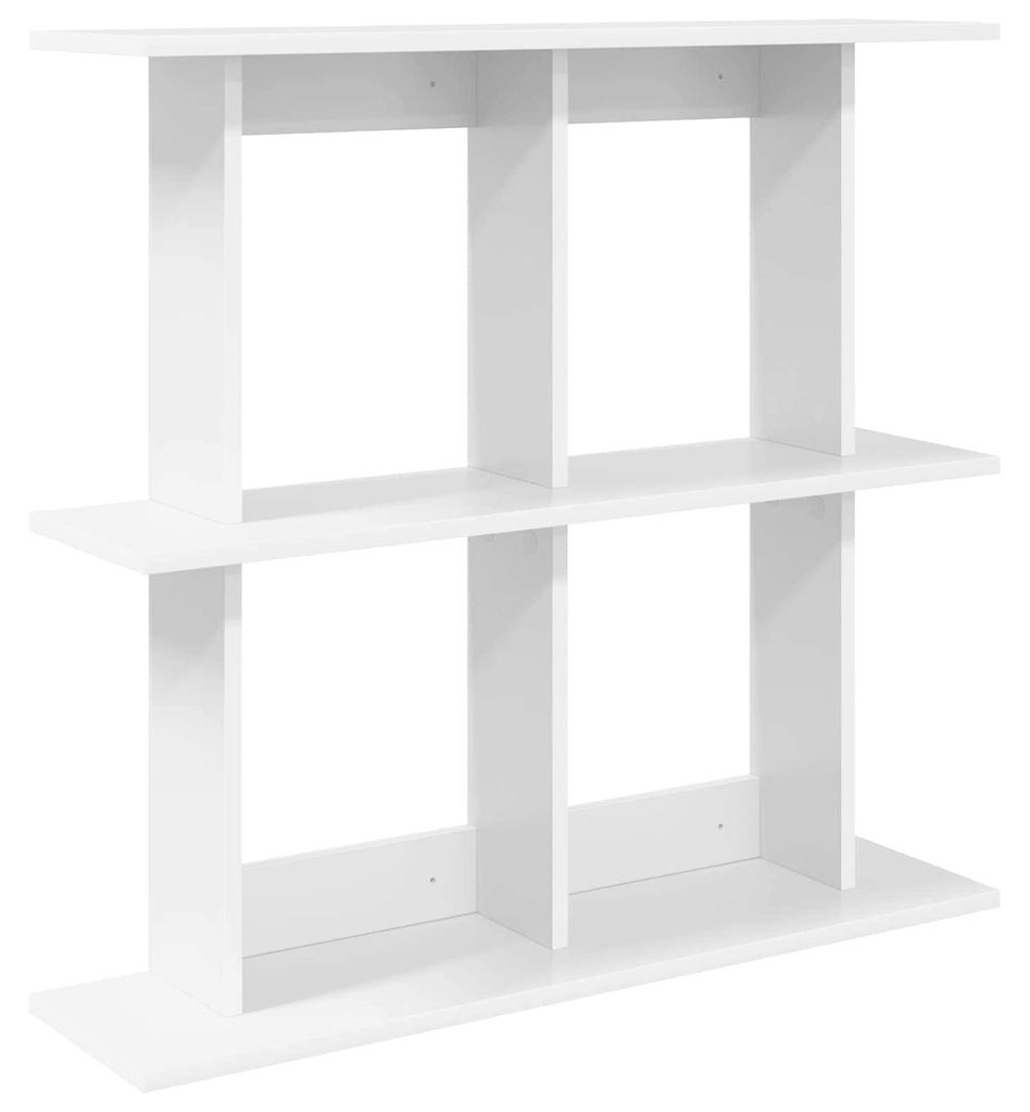 vidaXL Wandregal Wandhalterung Weiß 100 x 20 x 75 cm Holzwerkstoff
