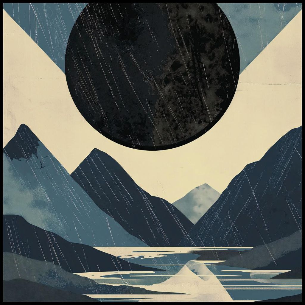 Plakat 100x100cm Objekt-Mystik