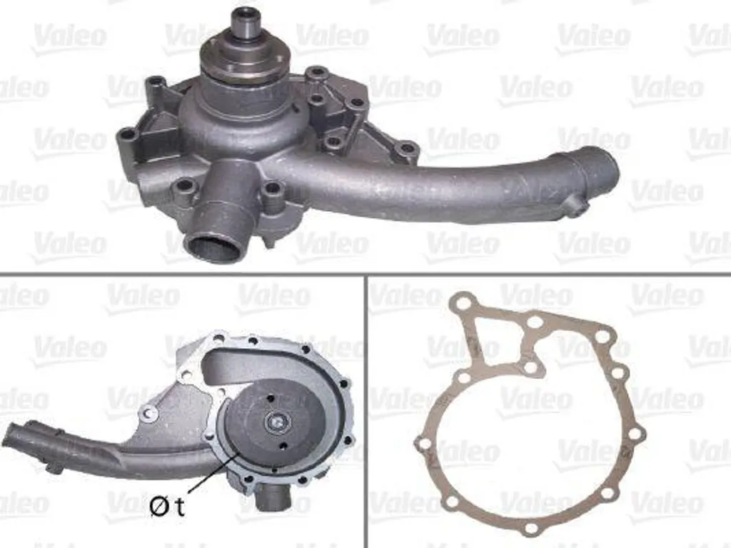 Pompe à eau de refroidissement moteur haute performance pour véhicules