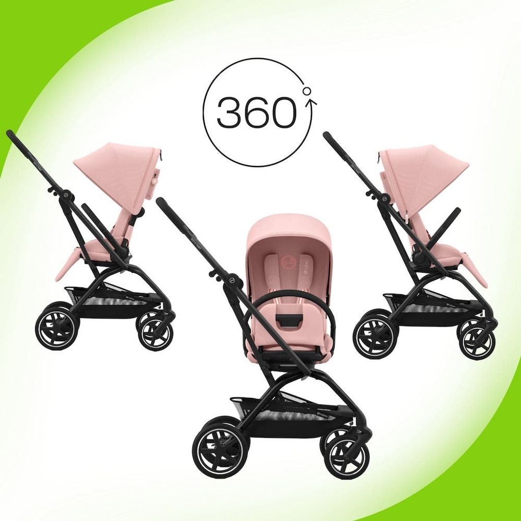 CYBEX Gold Buggy AGIS Magic Black - Leichter Reisebuggy Bis 22 Kg