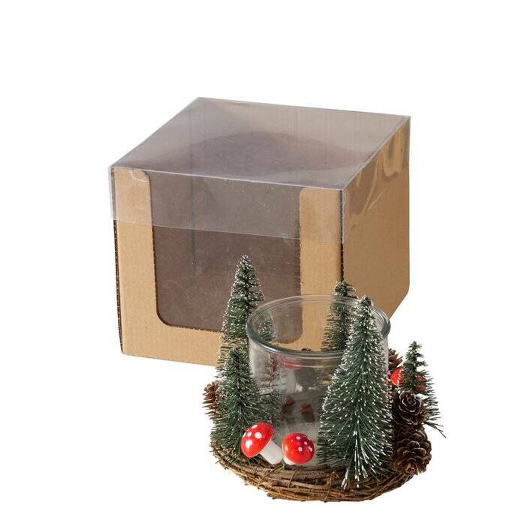 Weihnachtlicher Kerzenhalter FAIRYTALE, H. 13,9 cm