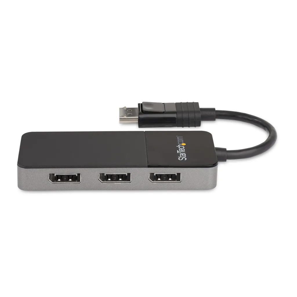 Hub DisplayPort multi-moniteur 3 ports 4K HDR avec technologie EDID - 5