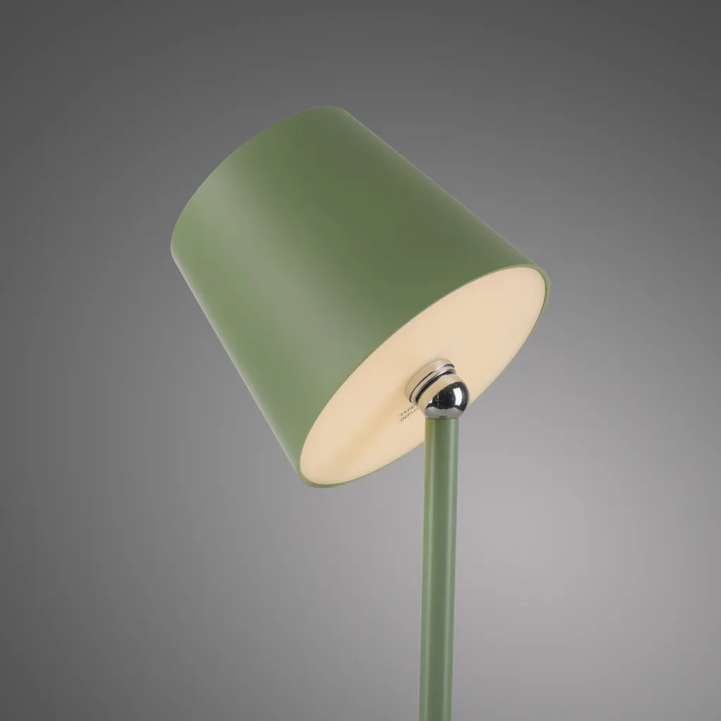 Just Light Lampe de table à accu BOTERIA LED sans fil IP44 dimmable - 5