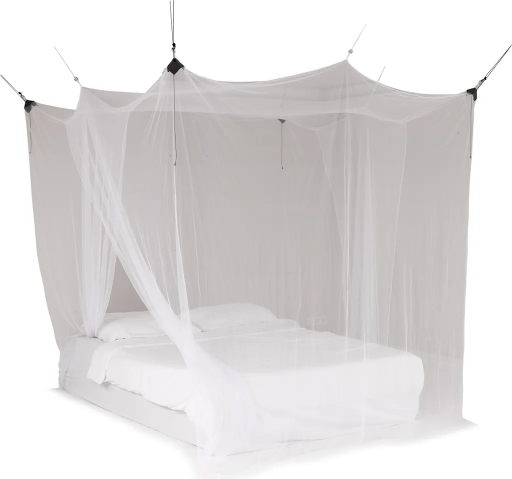 Anti-Moustique Voyage : 2 Moustiquaires XL Imprégnées 220x200cm Box XL