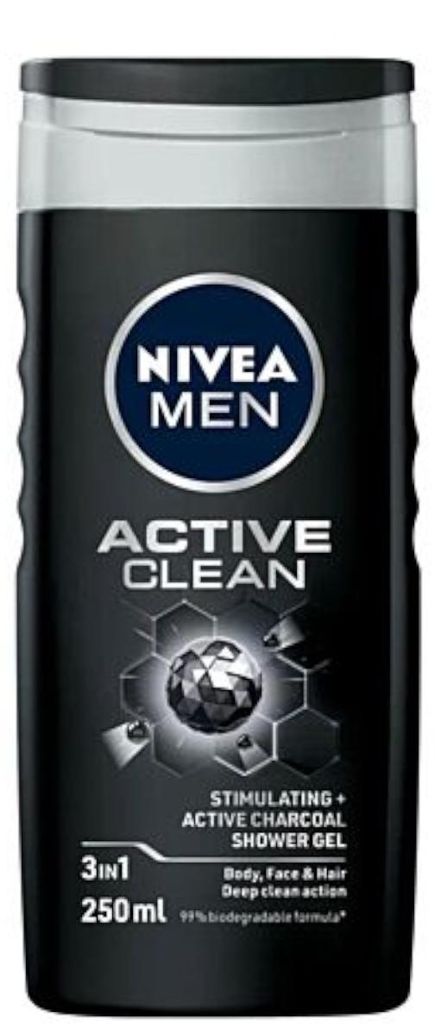 Nivea Men active clean douchegel (250 ml)