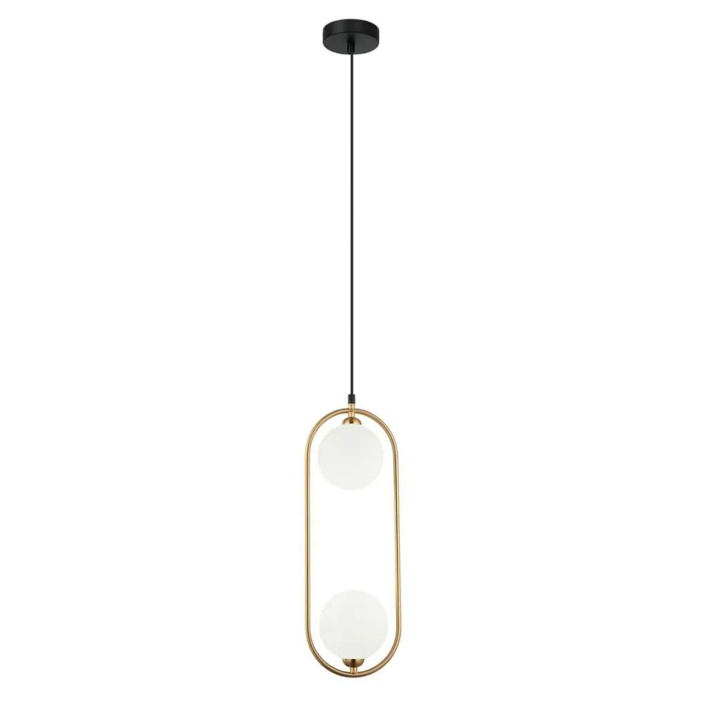 Lampada Sospensione Bronzo Italux LUPUS PND-3965-2-BRO Arredo Salotto