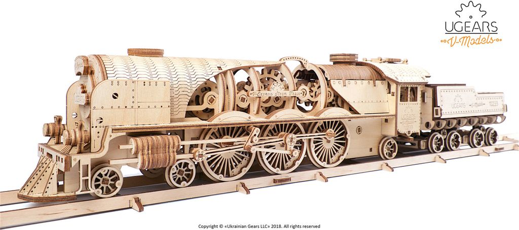 UGears V-Express, 538 szt., Pojazdy Zdjęcie produktu 