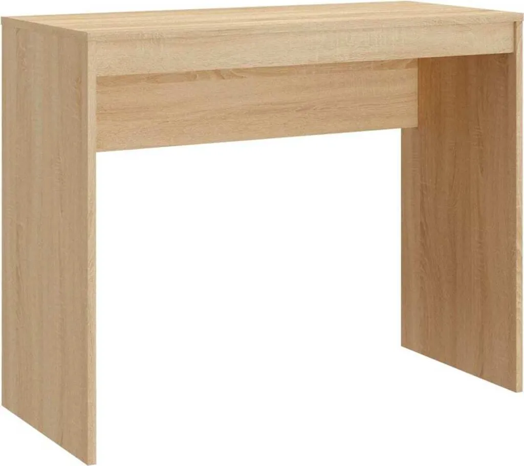 Scrivania SYFAX Rovere Sonoma 90x40x72 - Design Minimalista Legno Multistrato