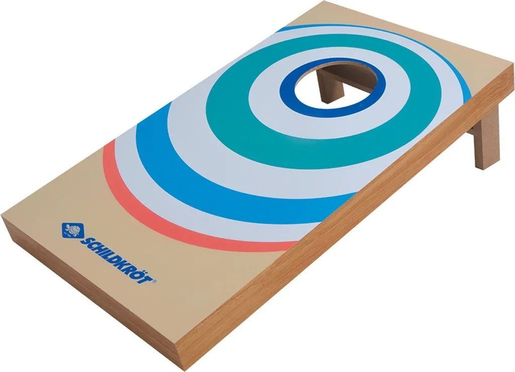 Cornhole Set en Bois MDF Robuste - Jeu de Précision avec 8 Sacs de Lancer - 6