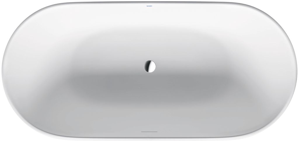 Duravit Badewanne LUV 1800 x 850 mm, freistehend, 2 Rückenschrägen weiß