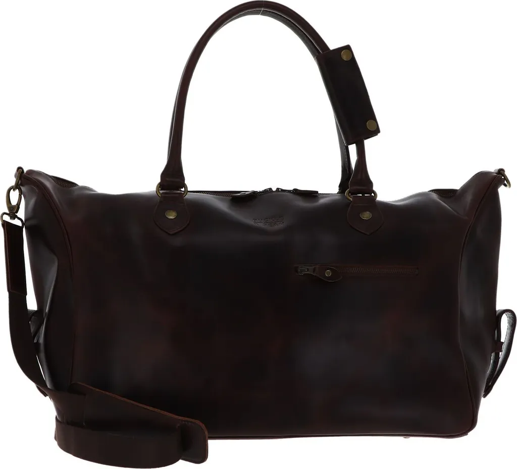 Linwood Weekender : sac de voyage en cuir haut de gamme marron foncé