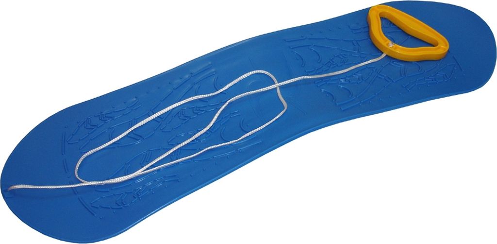 snowboard dziecięcy plastikowy niebieski Zdjęcie produktu 