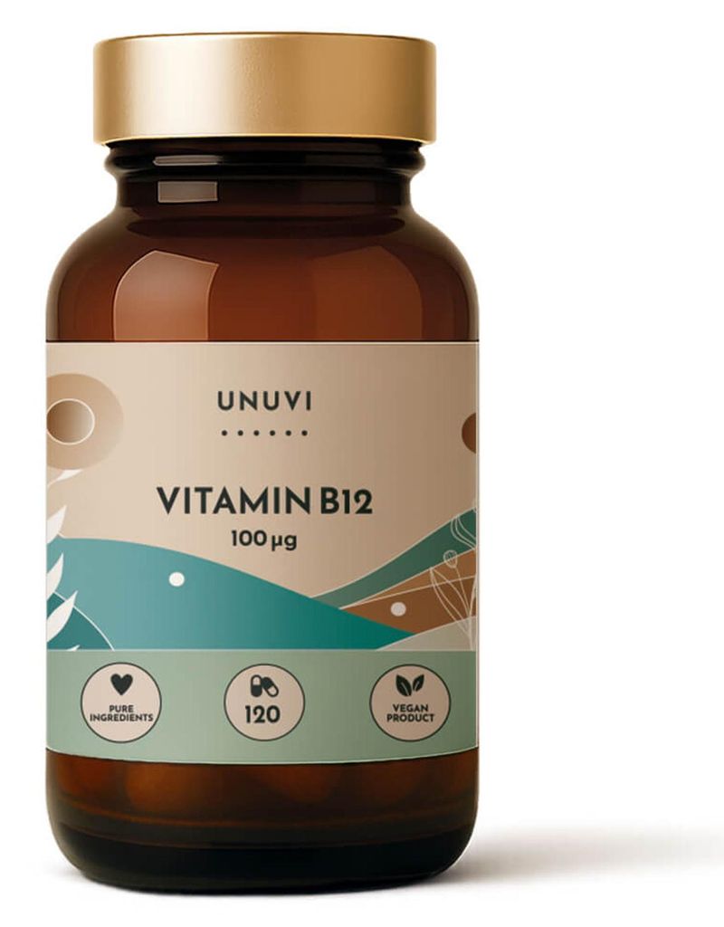 Vitamin B12 Methylcobalamin 100 mcg 120 Kapseln Hohe Produktbild 