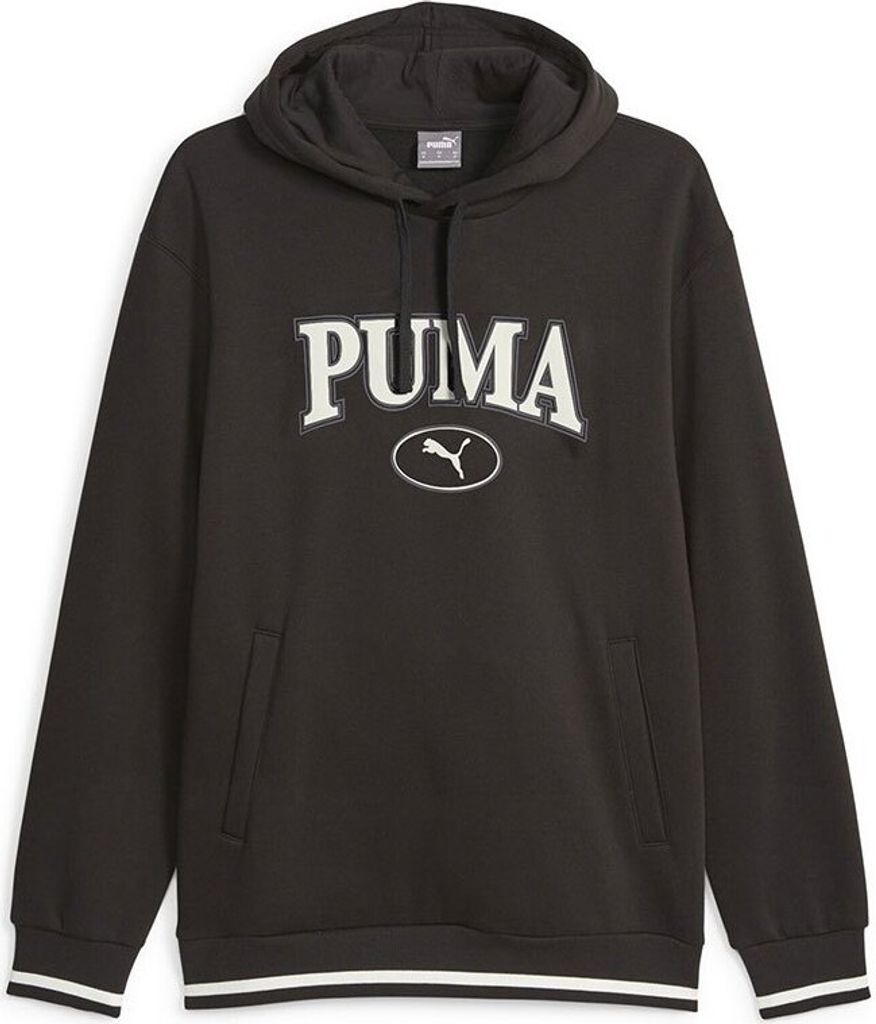 Puma Squad Fl Kapuzenpullover Schwarz L Mann Schwarz L