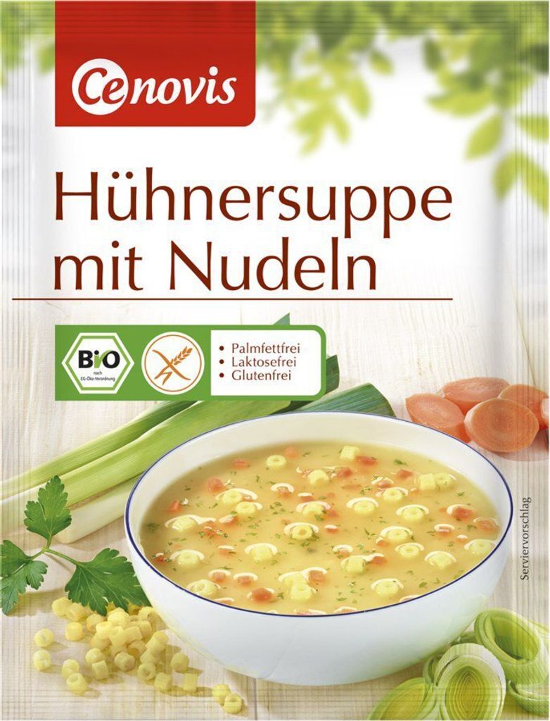 Cenovis Hühnersuppe mit Nudeln, Produktbild 