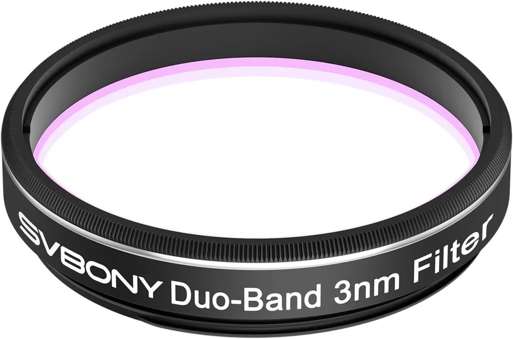 Filtre Nébuleuse Double Bande 3nm Svbony SV220 1,25'' Haute Transmission