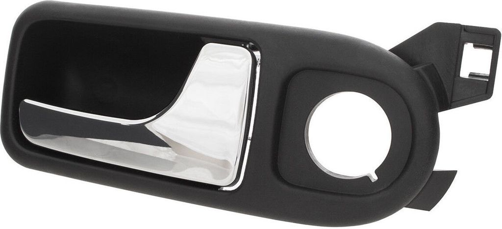 Türgriff VORNE RECHTS Innen Beifahrer Seite Chrom SCHWARZ für VW Lupo Seat Arosa