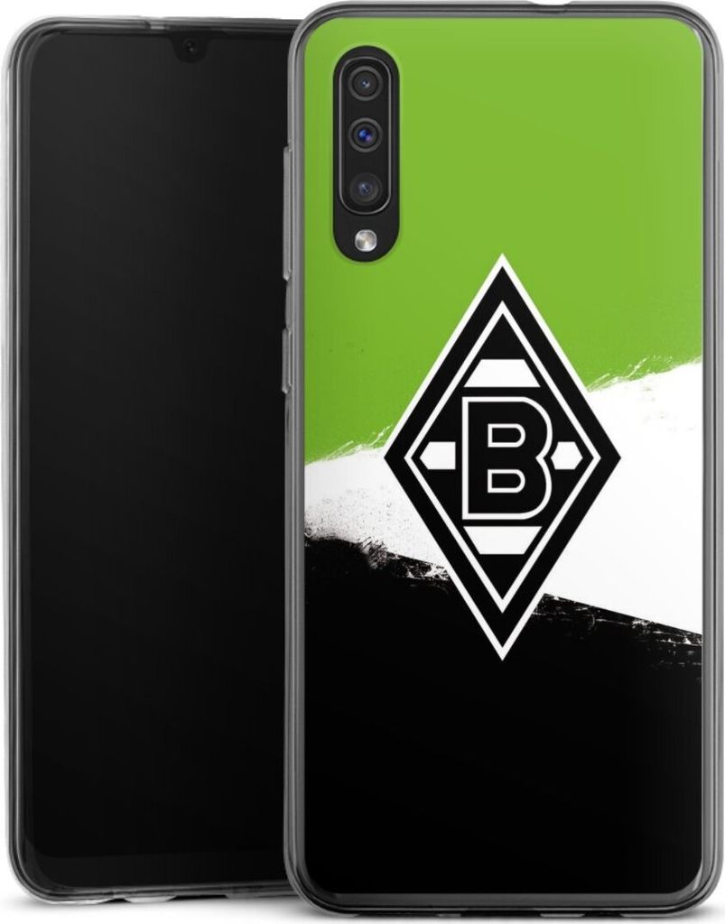 DeinDesign Handyhülle für Samsung Galaxy A50 Silikon Hülle Case Smartphone Schutzhülle Borussia Mönchengladbach Offizielles Lizenzprodukt BMG