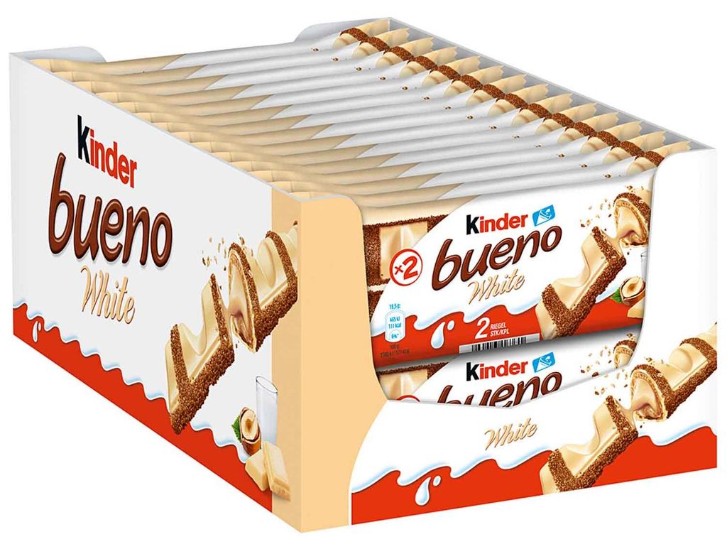 kinder 3201 bueno white Schokoriegel 30x 2 Riegel Image du produit 