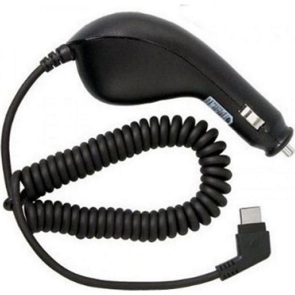 Samsung CAD300MBE KFZ-Lader Ladegerät mit Sprialkabel 12/24V 700mA in schwarz