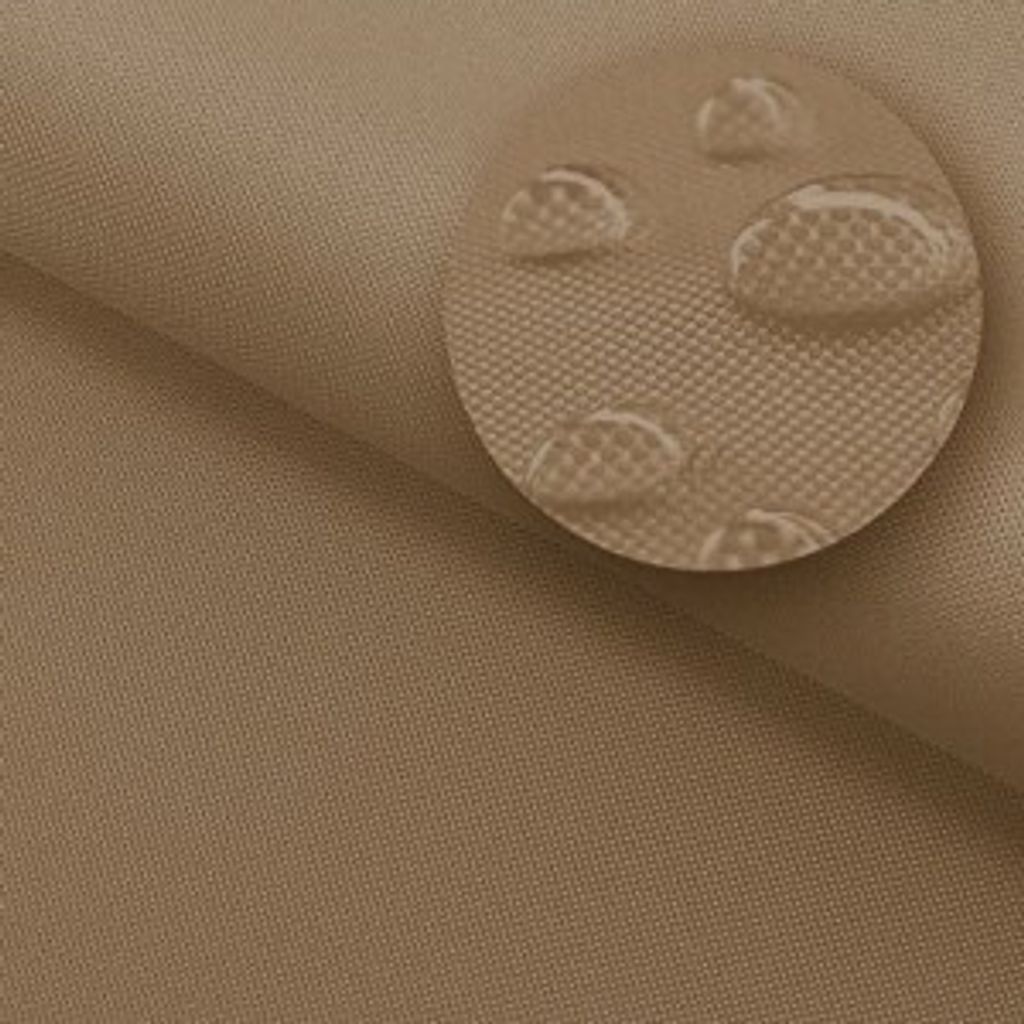 Oxford Stoff wasserdicht PVC-beschichtet - Kaffeebraun, 160 cm breit | Outdoor Meterware für Pavillons, Vorhänge, Abdeckungen, Balkon, Garten, we...