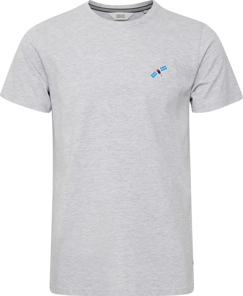 SOLID SDThorge Herren T-Shirt Kurzarm Shirt mit Rundhalsausschnitt und Stickerei