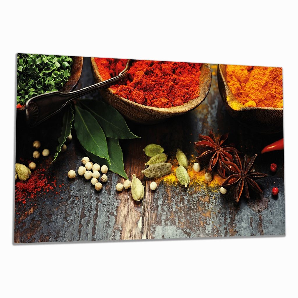 Wallario Herdabdeckplatte aus Glas, Größe 90 x 52 cm Produktbild 