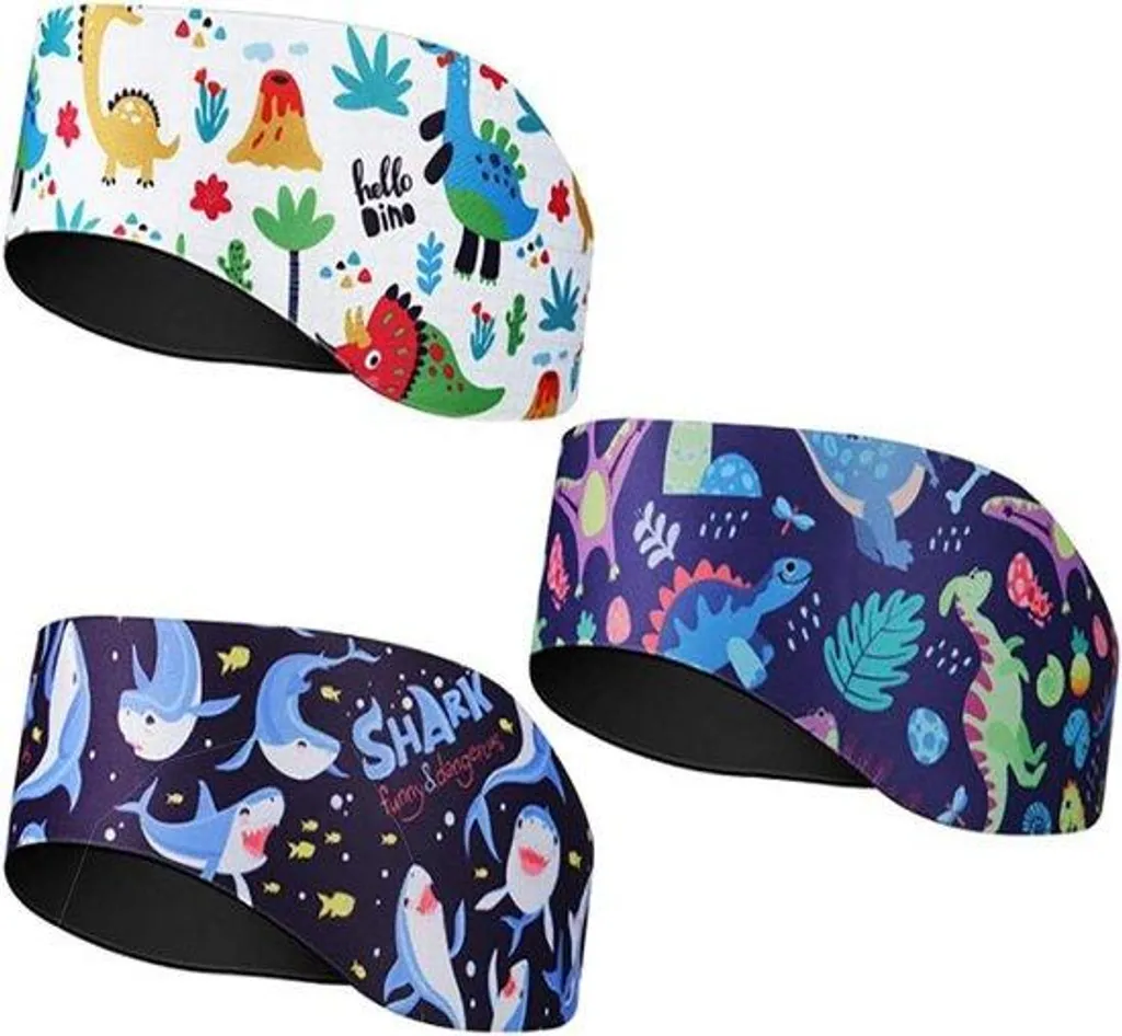 Bandeau de natation pour douche et sports nautiques - Lot de 3 confort