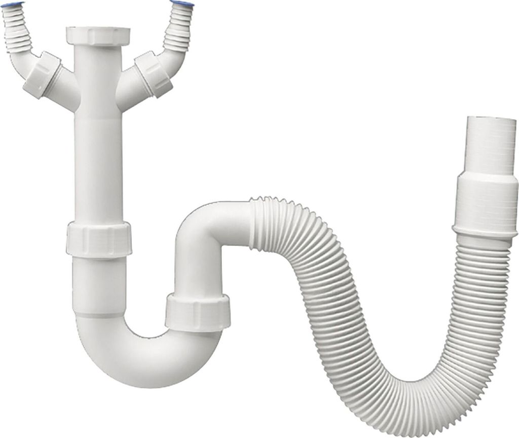 Haas PP-Spülensiphon Geruchsverschluss 2820, mit flexiblem Produktbild 