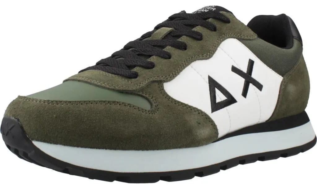 Sneakers Sun68 Tom Vertes pour Homme - Idéales pour la Ville et Loisir