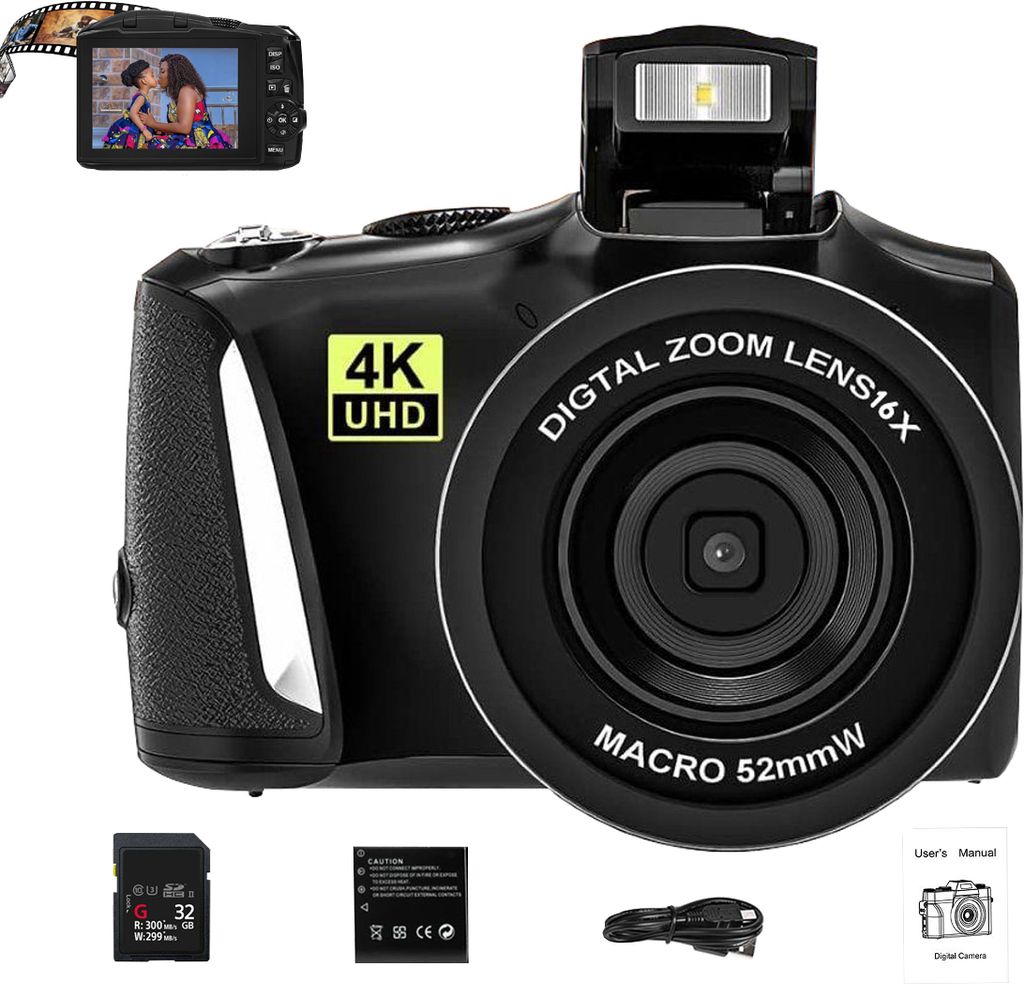 Fine Life Pro 48 Megapixel 4K Ultra HD Digital Produktbild 