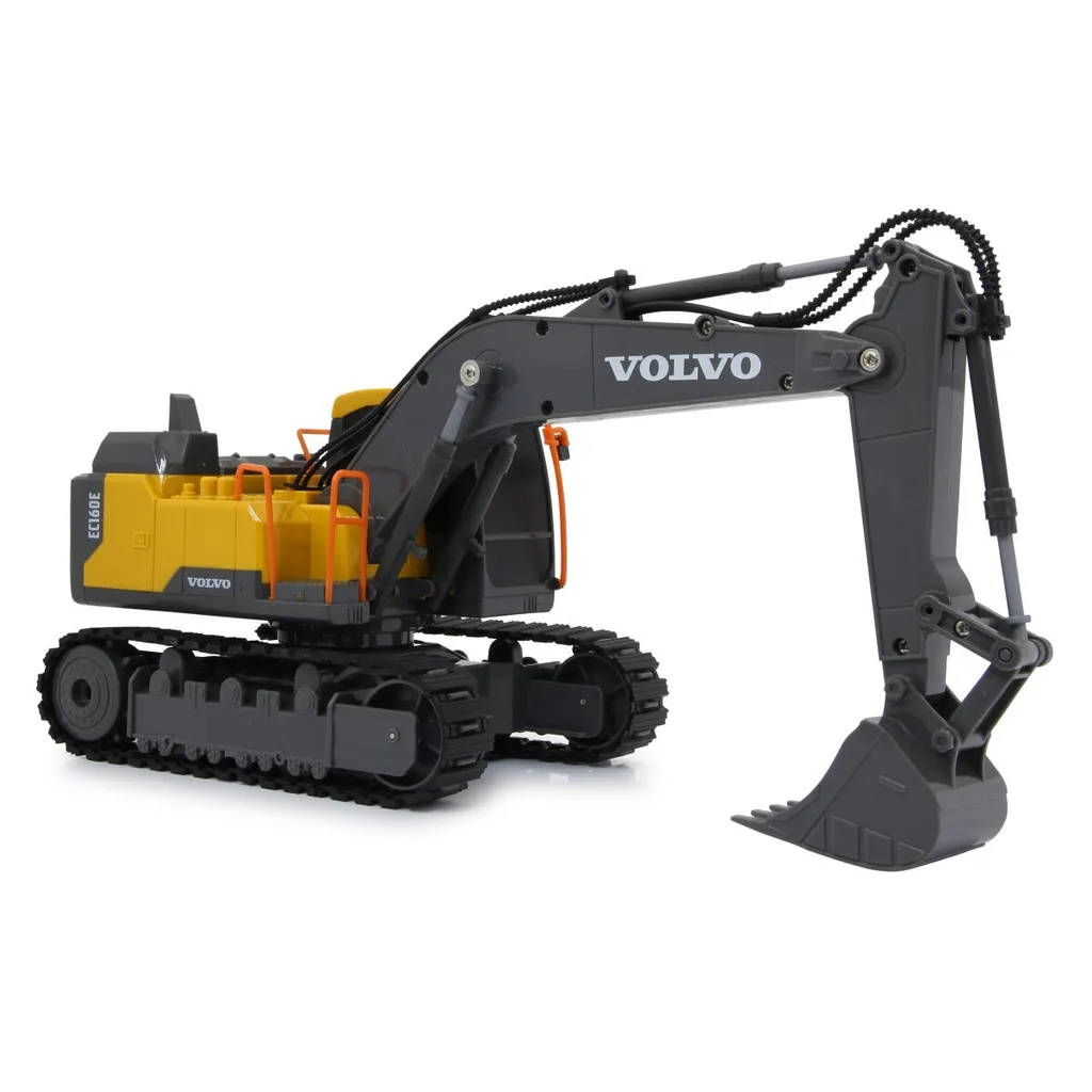 Jamara Volvo EC160E 1:26 - Pelleteuse robuste sans interférence 2,4GHz