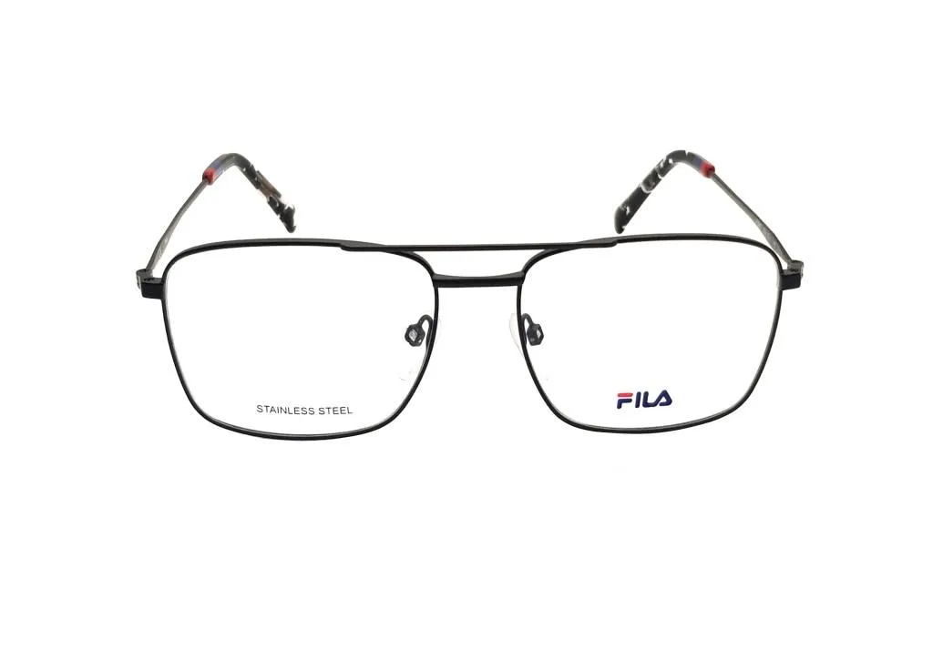 Monture Optique FILA VF9987 (0531) : Lunettes de Vue Design Noir Mat