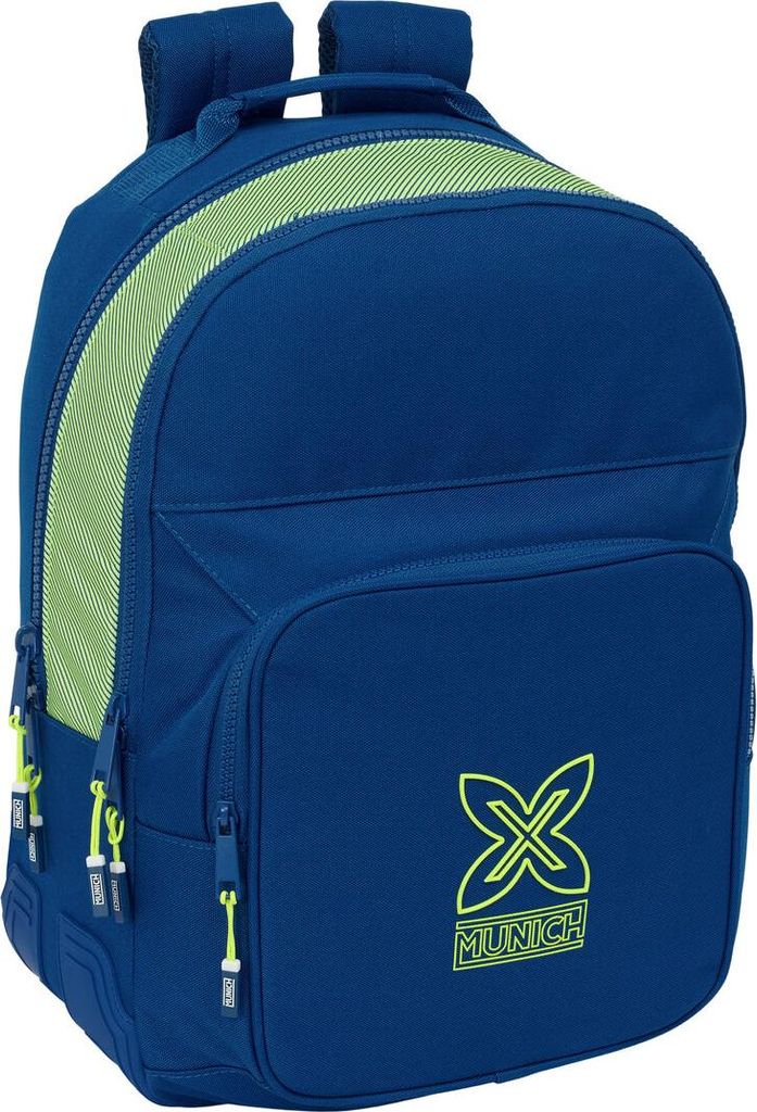 Schulrucksack Munich North Marineblau 32 x 42 x 15 cm