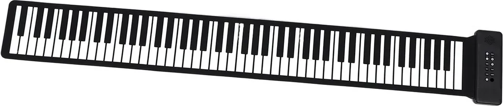 Piano Numérique Pliable 88 Touches - Clavier Flexible Sxhlseller Gris