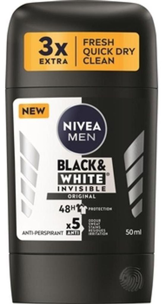 Nivea Men Invisible Original Antitranspirant-Stick 50 ml