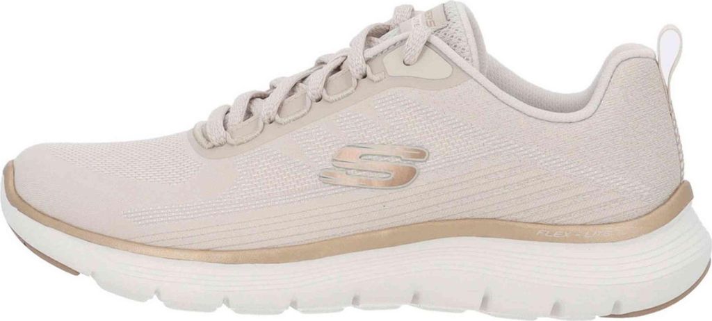 Skechers Sneakers 150217-NTGD in Natural Mesh/Gold Trim Image du produit 