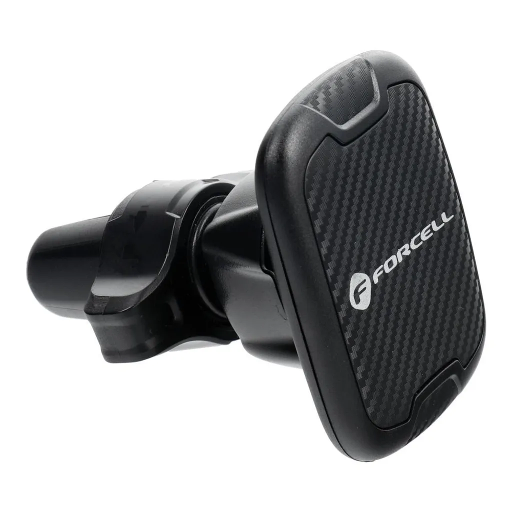 FORCELL H-CT325 Supporto per auto Supporto magnetico in carbonio per griglia di ventilazione Nero