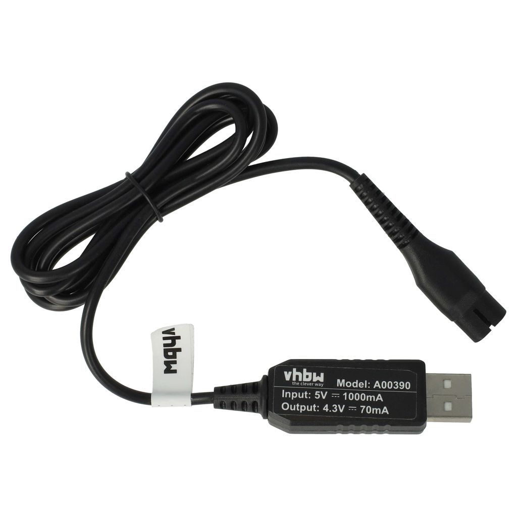 vhbw Ladekabel kompatibel mit Philips QP2520/30, QP2520/20, Produktbild 