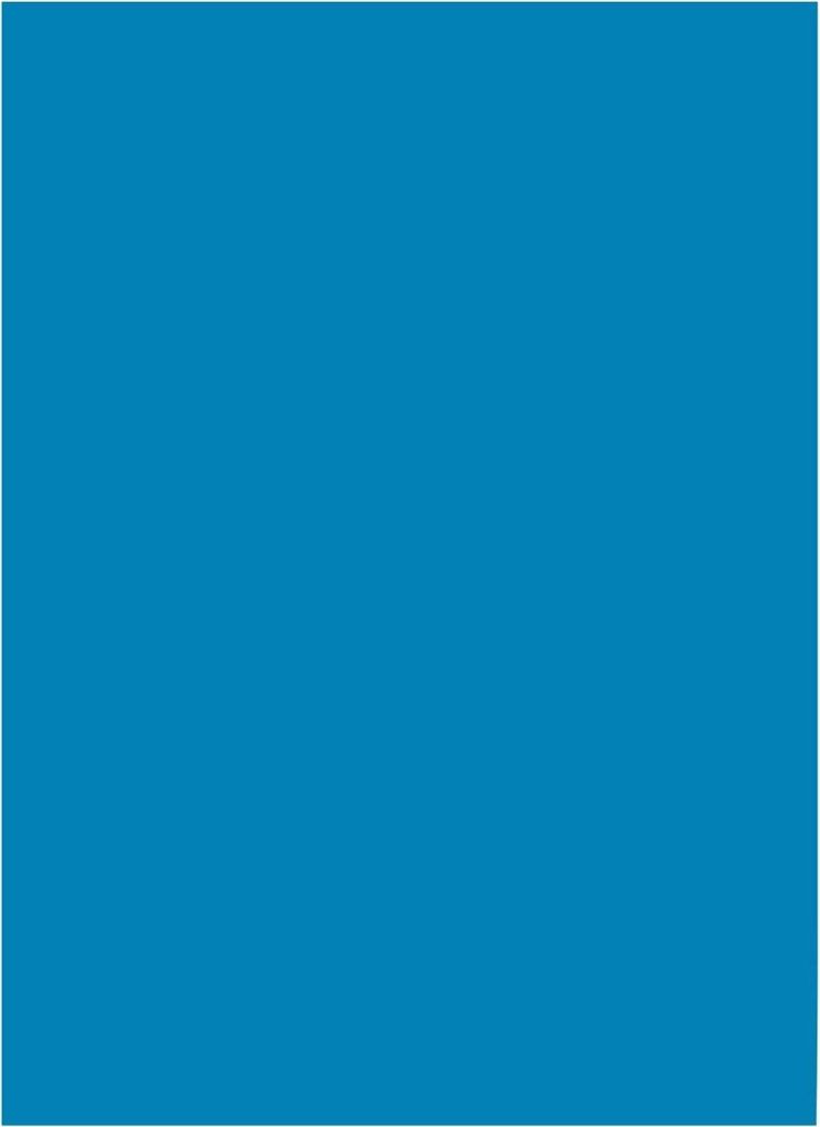 folia Tonpapier DIN A3 130 g/qm mittelblau 50 Blatt