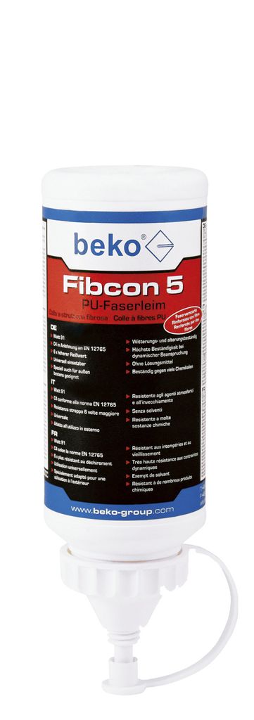 Fibcon 5 PolyurethanFaserleim 500 g  DE/IT/FR Produktbild 