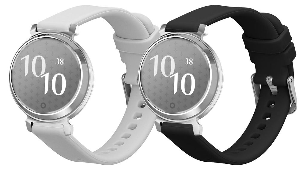 kwmobile Silikon Uhrenarmband für Garmin Lily 2 / Lily 2 Active Armband - Ersatzarmband für Fitnesstracker - Wechselarmband Smartwatch - Schwarz ...