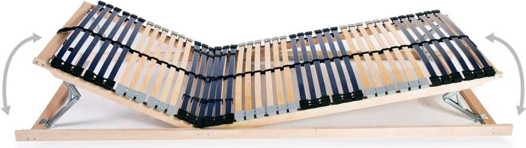 Langlebige Lattenrost mit 42 Latten 7 Zonen 90x200cm - Möbel117276 - Klassische BettenJugendbett Tagesbett